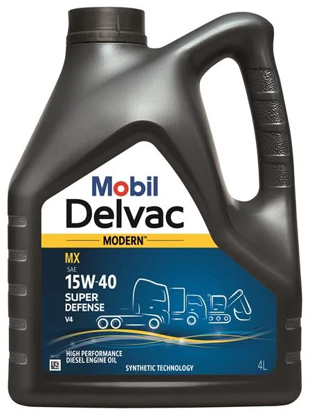 157463 MOBIL DELVAC MODERN 15W-40 SUPER DEFENSE V4